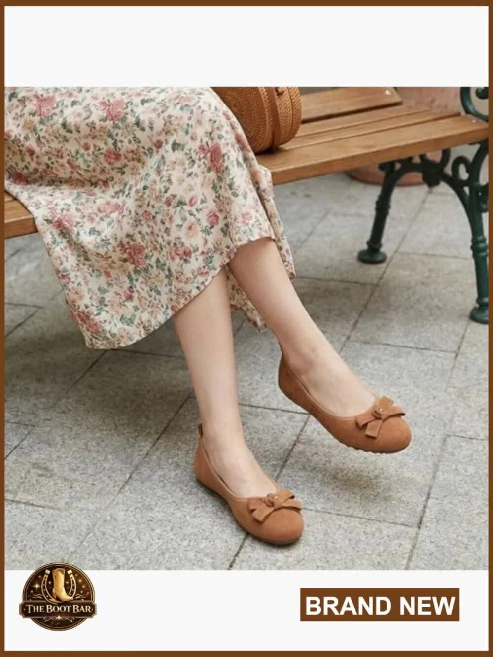 Faux Suede Ballet Flats with Memory Foam Cushioning, Foldable Slip-On Loafers